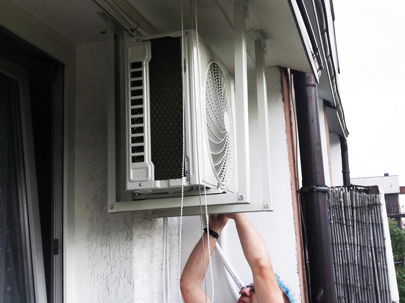 Montaż klimatyzatora w domku jednorodinnym w Lesznie